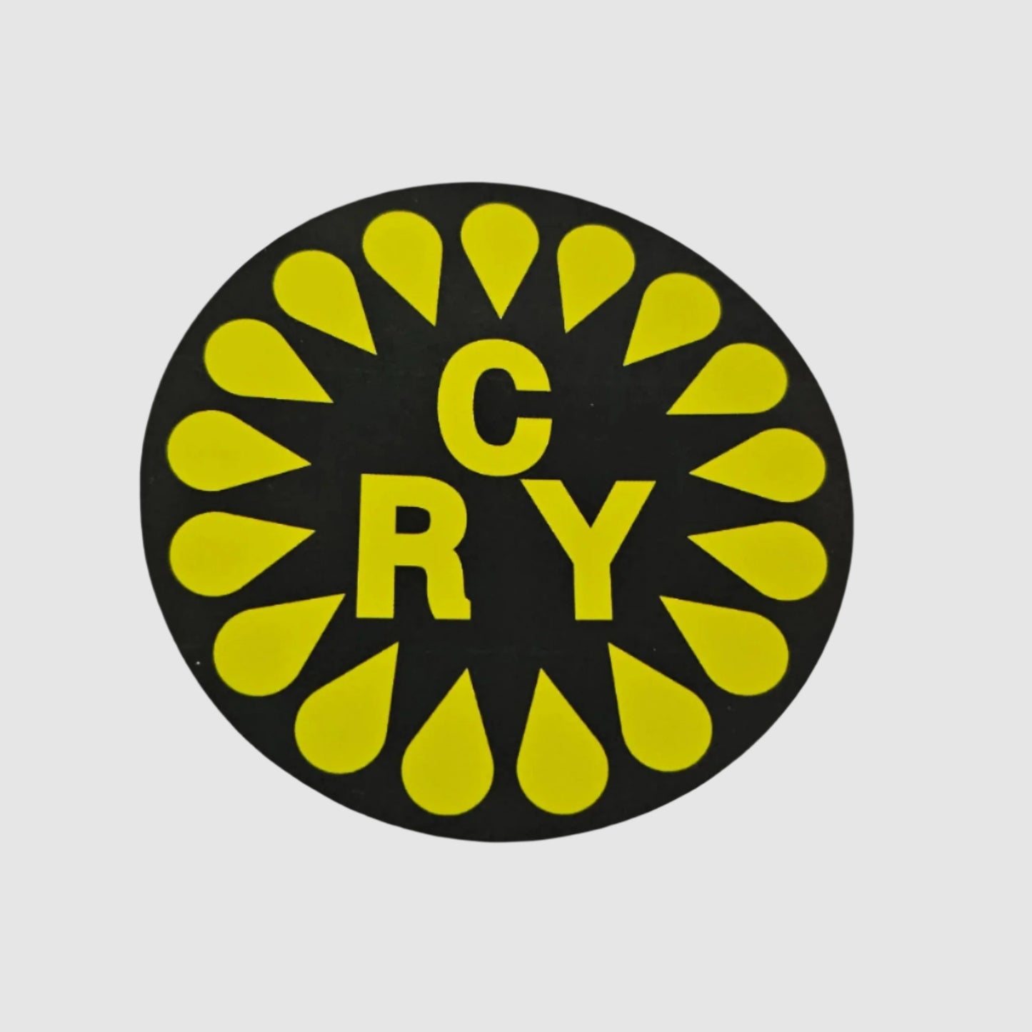 CRY Sticker