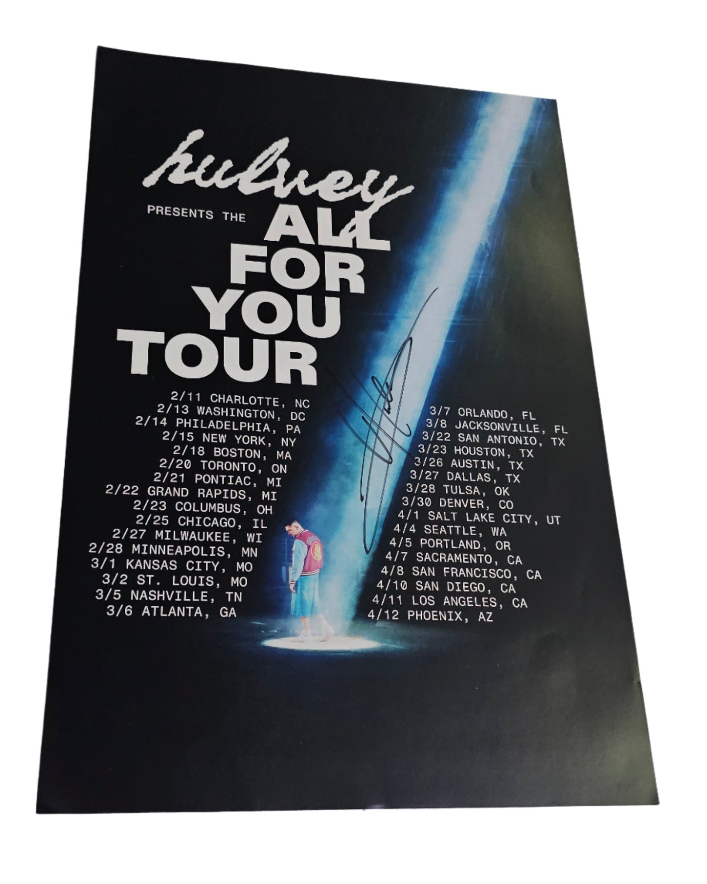 SIGNED - All For You Tour Poster